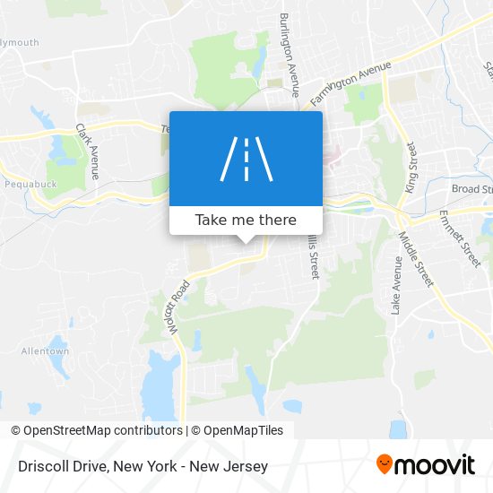 Driscoll Drive map