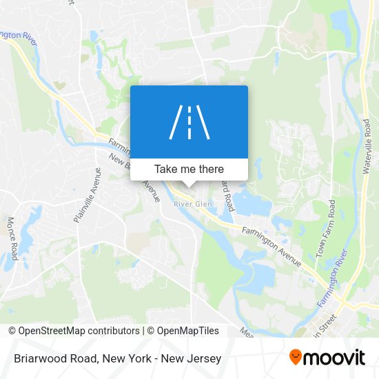 Mapa de Briarwood Road