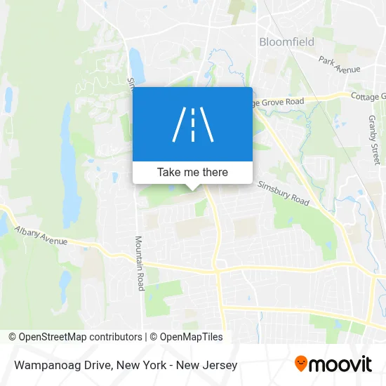 Wampanoag Drive map