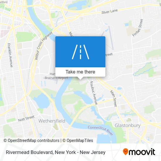 Rivermead Boulevard map