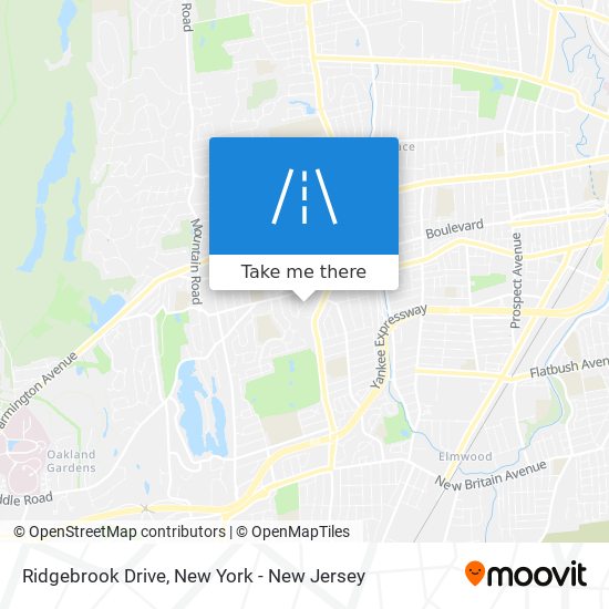 Ridgebrook Drive map