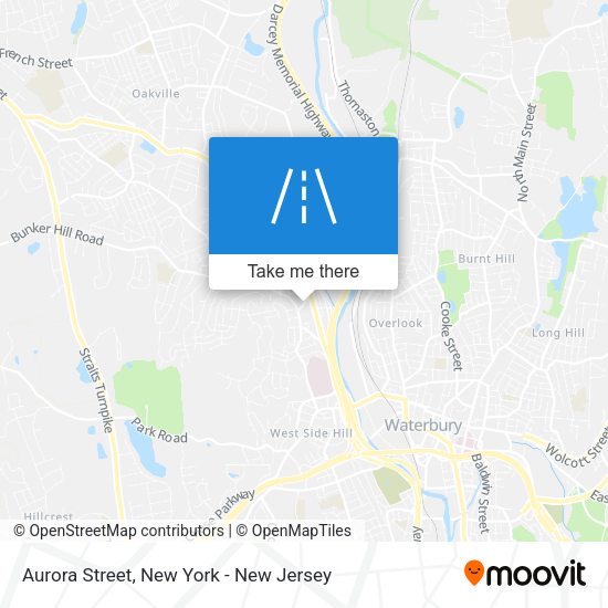 Mapa de Aurora Street