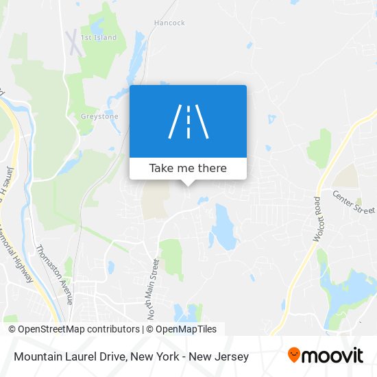 Mapa de Mountain Laurel Drive