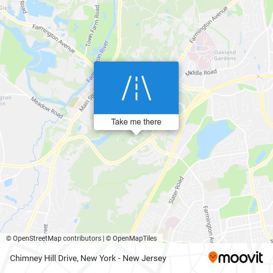 Chimney Hill Drive map