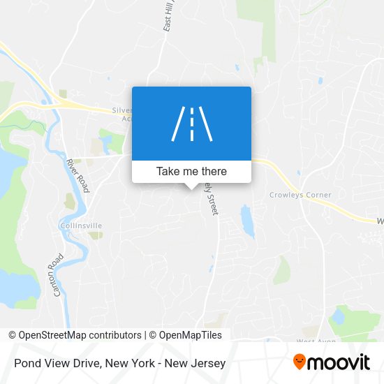 Pond View Drive map