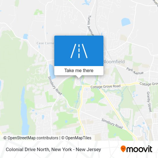 Mapa de Colonial Drive North