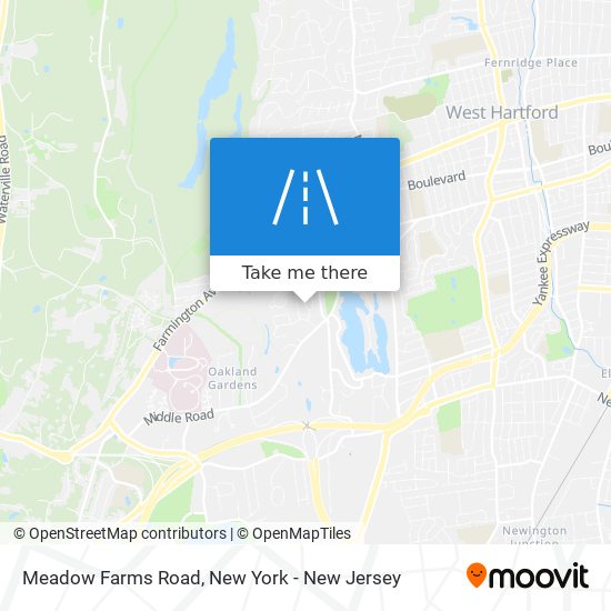 Mapa de Meadow Farms Road