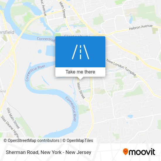Mapa de Sherman Road