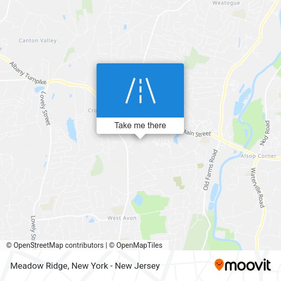 Meadow Ridge map