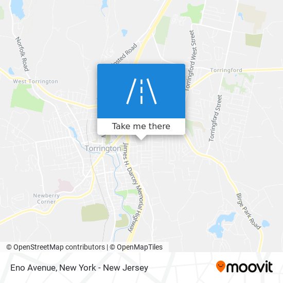 Mapa de Eno Avenue