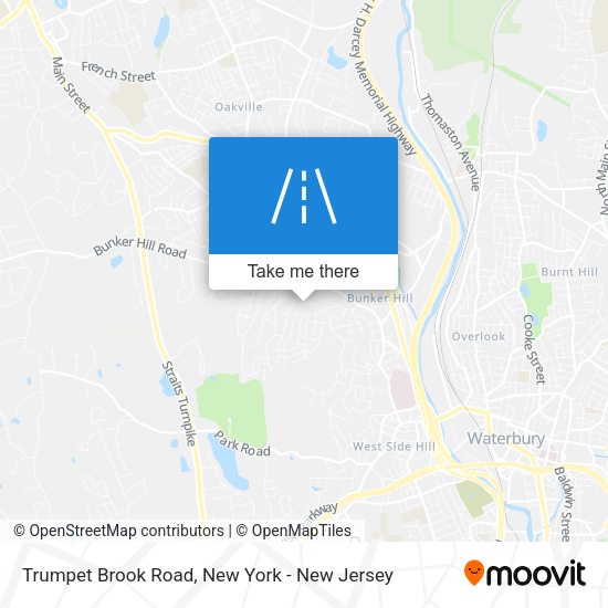 Mapa de Trumpet Brook Road