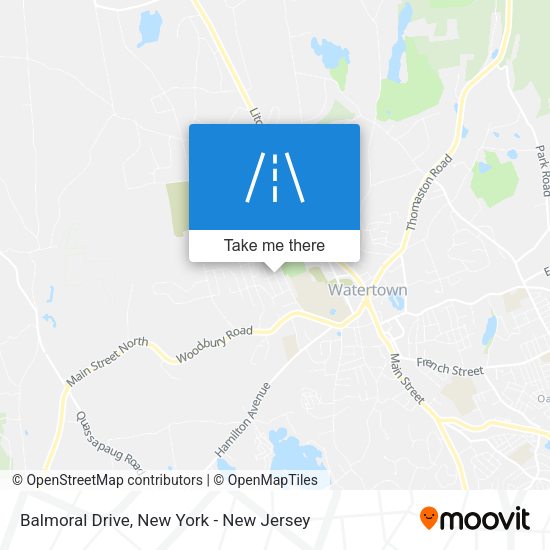 Mapa de Balmoral Drive