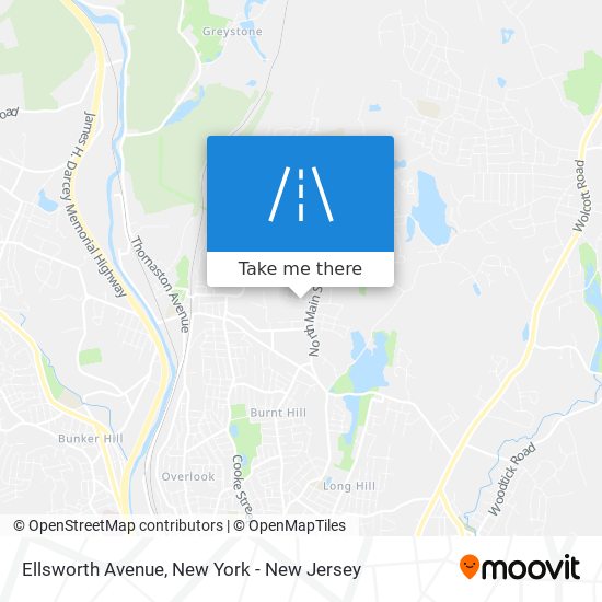 Mapa de Ellsworth Avenue