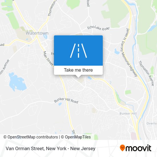 Mapa de Van Orman Street