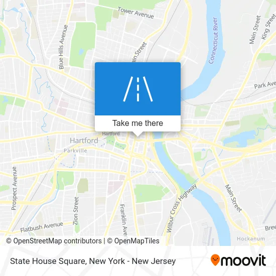 State House Square map