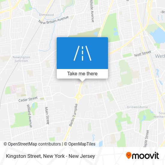 Mapa de Kingston Street