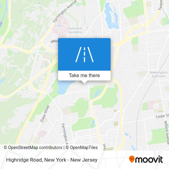 Mapa de Highridge Road