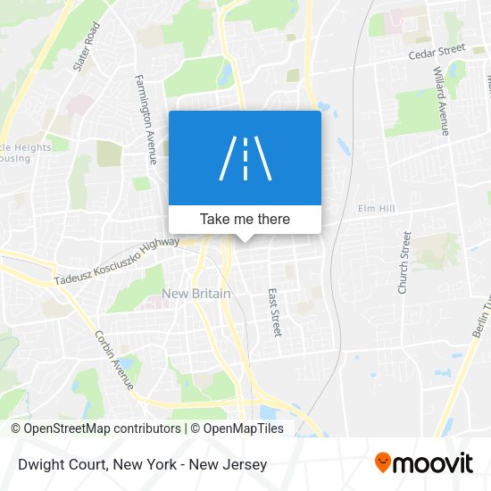 Mapa de Dwight Court