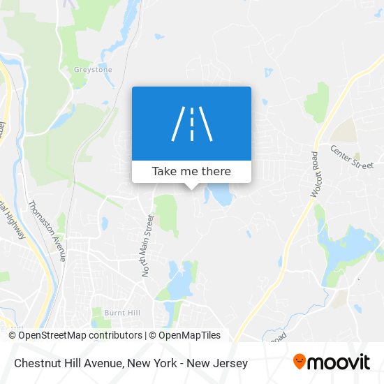 Mapa de Chestnut Hill Avenue