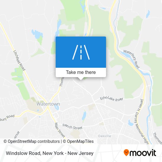 Mapa de Windslow Road