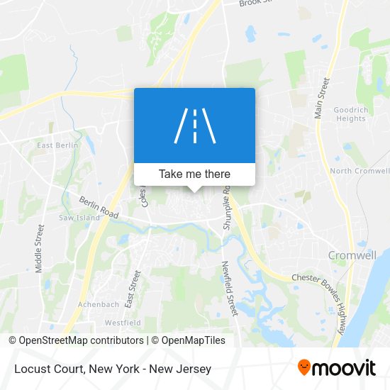 Mapa de Locust Court