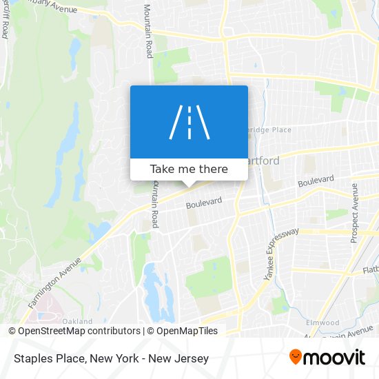 Staples Place map