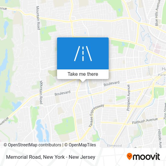 Mapa de Memorial Road