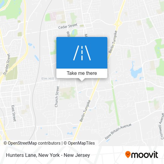 Mapa de Hunters Lane