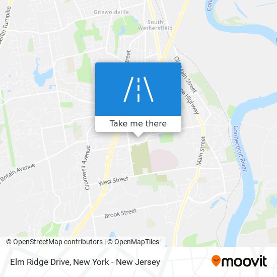 Elm Ridge Drive map