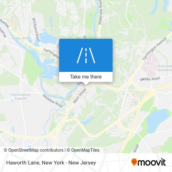 Mapa de Haworth Lane