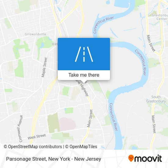 Parsonage Street map