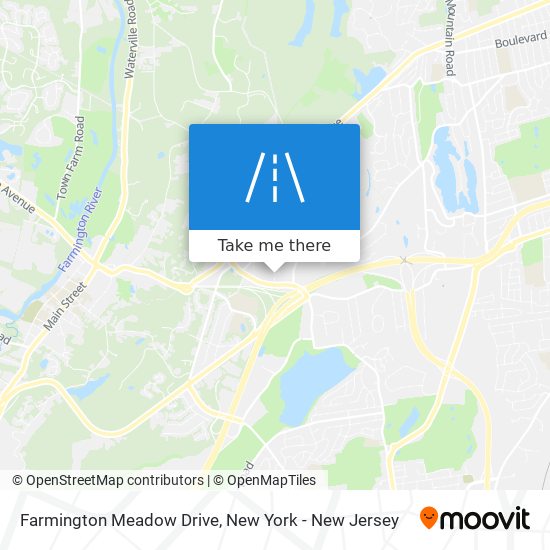 Mapa de Farmington Meadow Drive