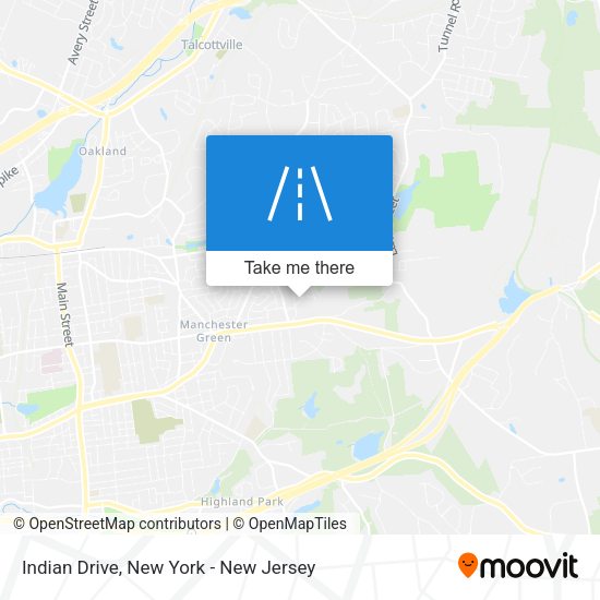 Mapa de Indian Drive