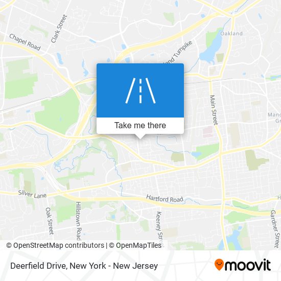 Deerfield Drive map