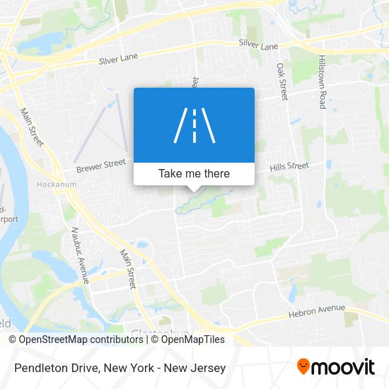 Mapa de Pendleton Drive