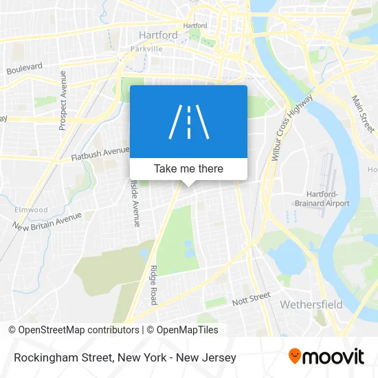 Rockingham Street map