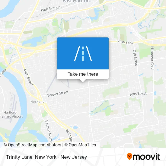 Trinity Lane map