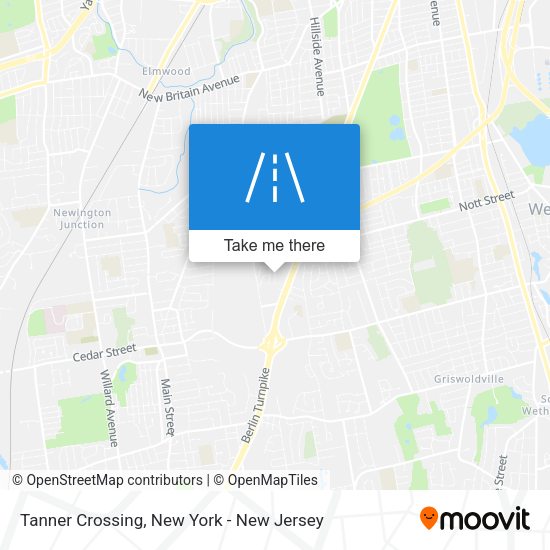 Mapa de Tanner Crossing