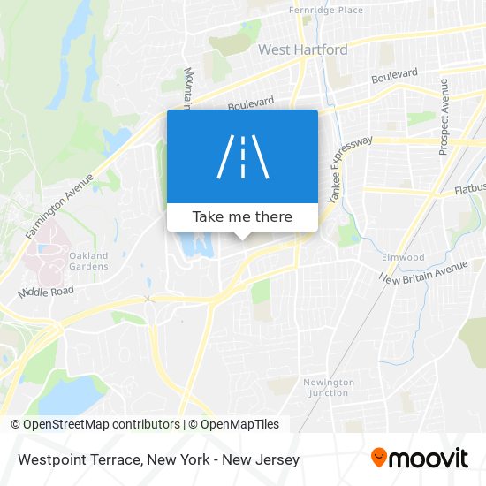 Mapa de Westpoint Terrace