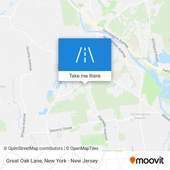Mapa de Great Oak Lane