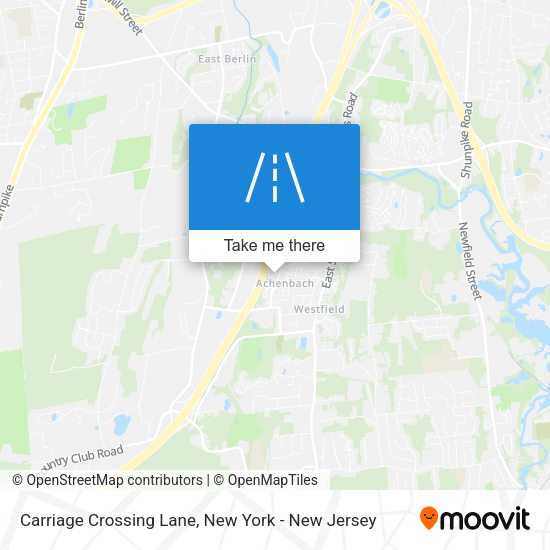 Mapa de Carriage Crossing Lane