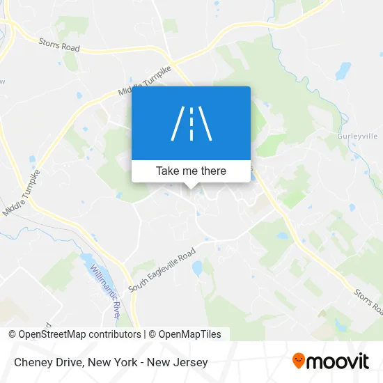 Cheney Drive map