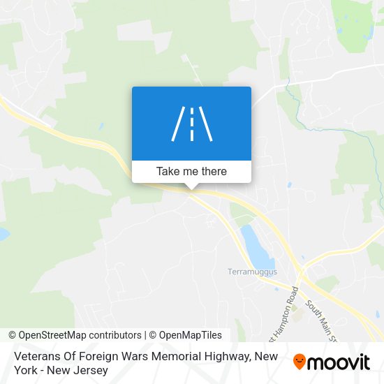 Mapa de Veterans Of Foreign Wars Memorial Highway
