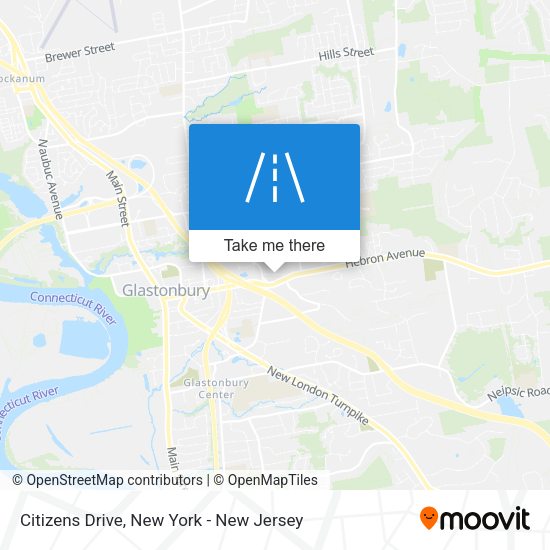 Mapa de Citizens Drive