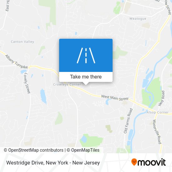 Mapa de Westridge Drive