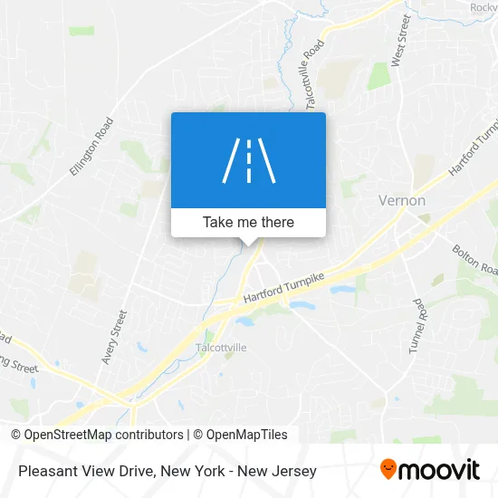Pleasant View Drive map