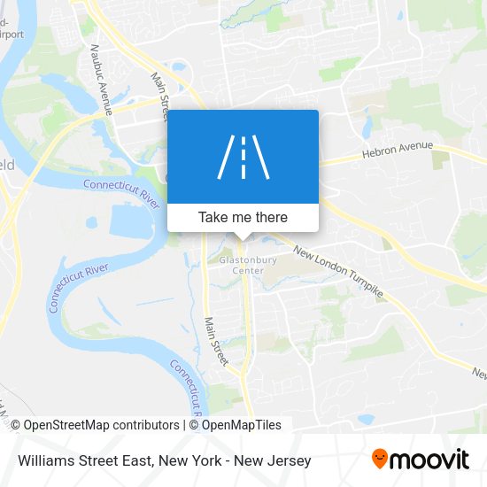 Mapa de Williams Street East
