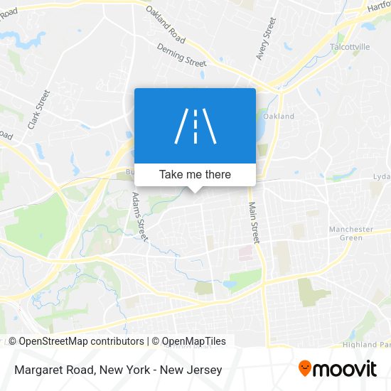 Mapa de Margaret Road