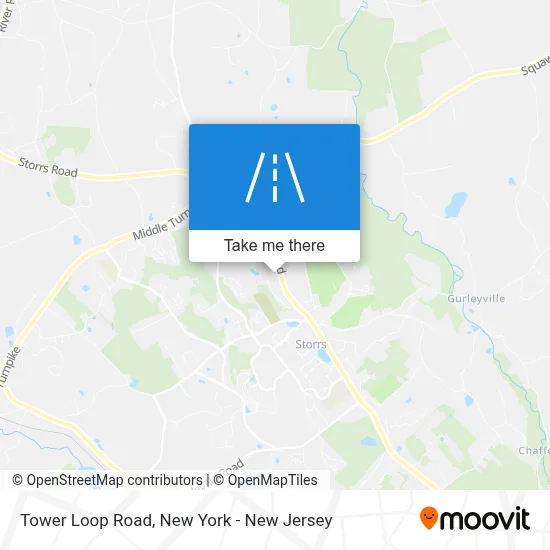 Tower Loop Road map