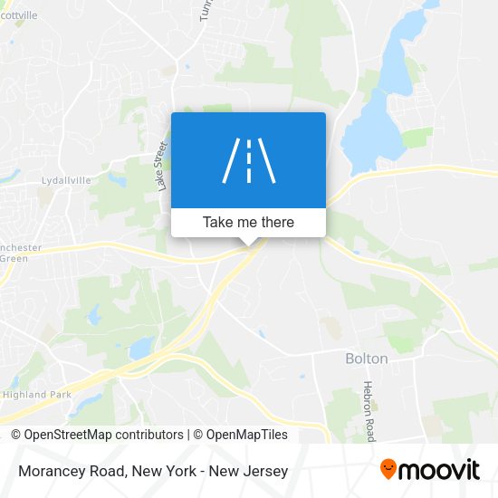 Mapa de Morancey Road